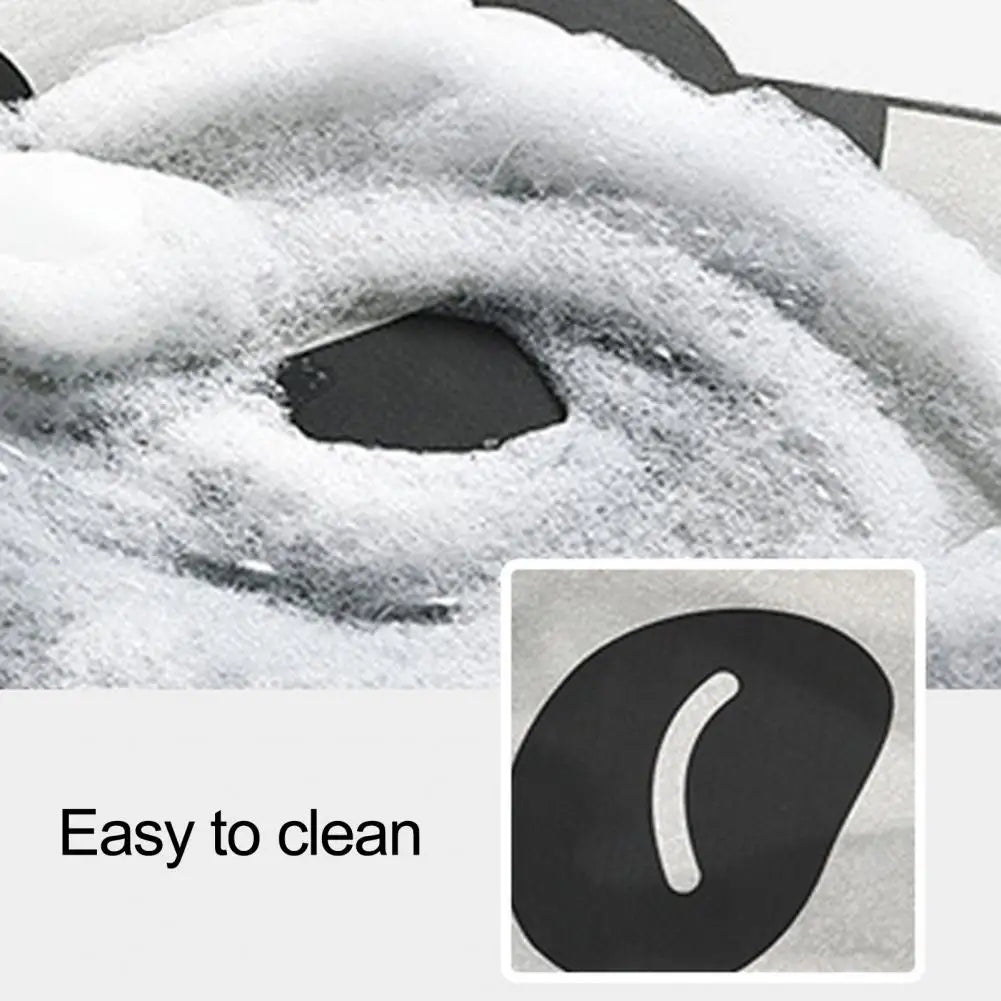 Stone Bath Mat Textured Surface Bath Mat Quick-Drying Diatom Mud Bathroom Floor Mat with Anti-Slip Bottom Kitchen Carpet Decor