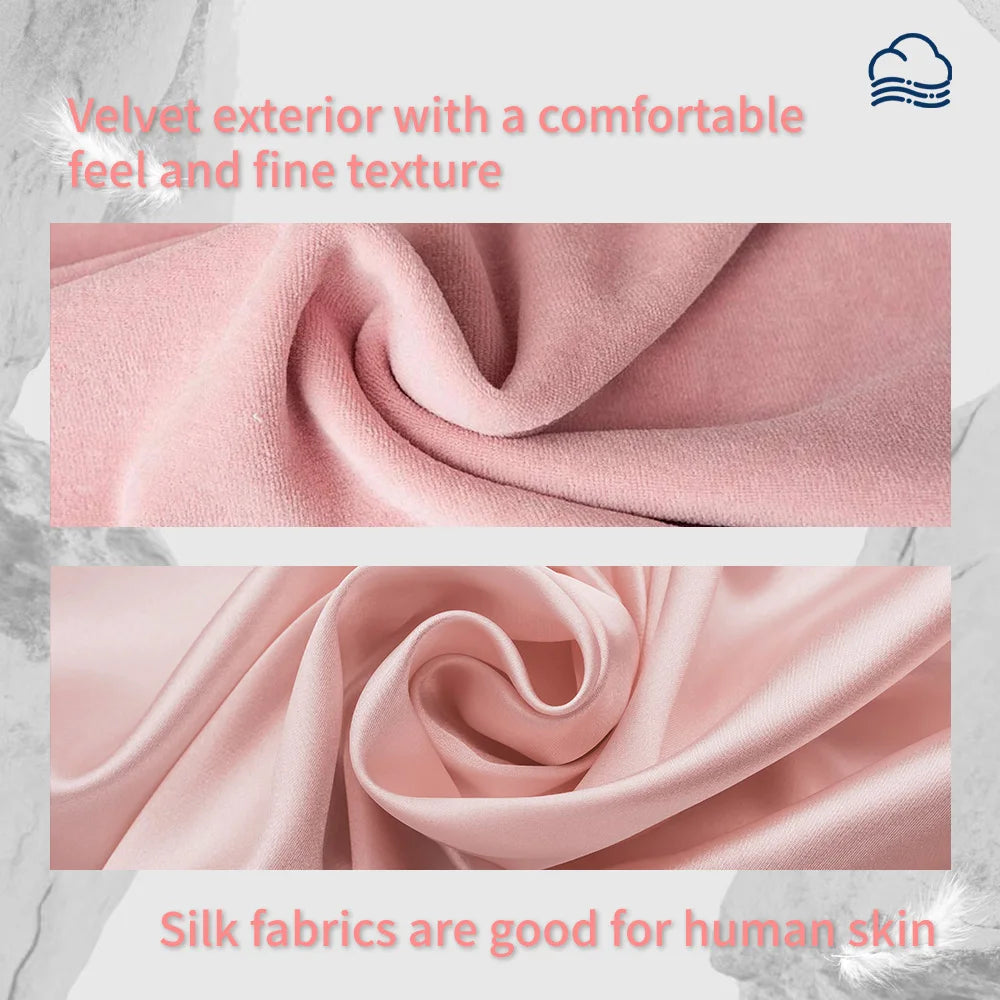 Sleeping Headphones Silk Sleep Mask Bluetooth Blindfold Music Eye Mask Built in Speaker Sleep Travel Accessory