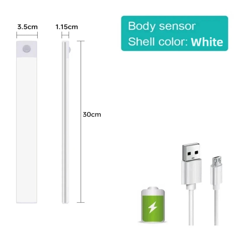 Night Light Led Light under Cabinet Light Motion Sensor Night Light Closet Light Cabinet Kitchen Lighting Night Light