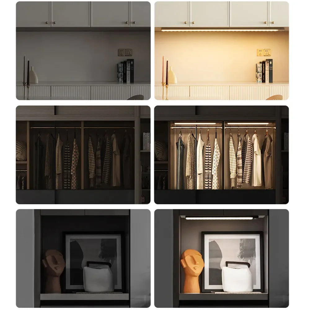 Night Light Led Light under Cabinet Light Motion Sensor Night Light Closet Light Cabinet Kitchen Lighting Night Light