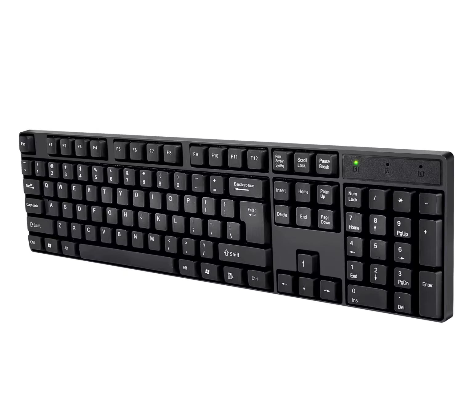 2.4G Wireless Keyboard and Mouse Combo Computer Keyboard with Mouse Plug and Play Keyboard Mouse for Laptop Business Office