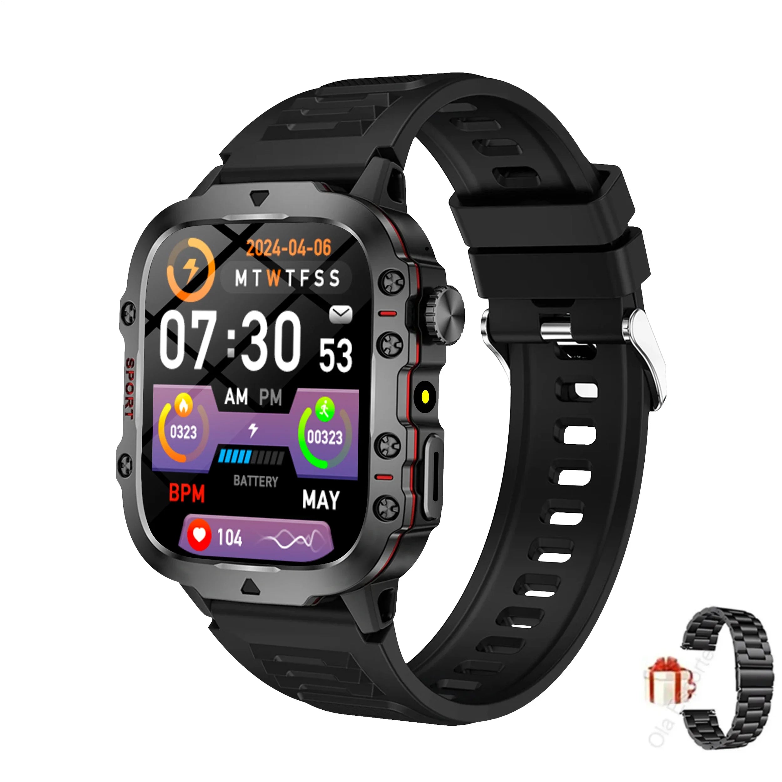 Original Men Smart Watch Bluetooth Call Fitness Clock 5ATM IP68 Swim Waterproof Sports Smartwatch for Women Xiaomi Android 2025