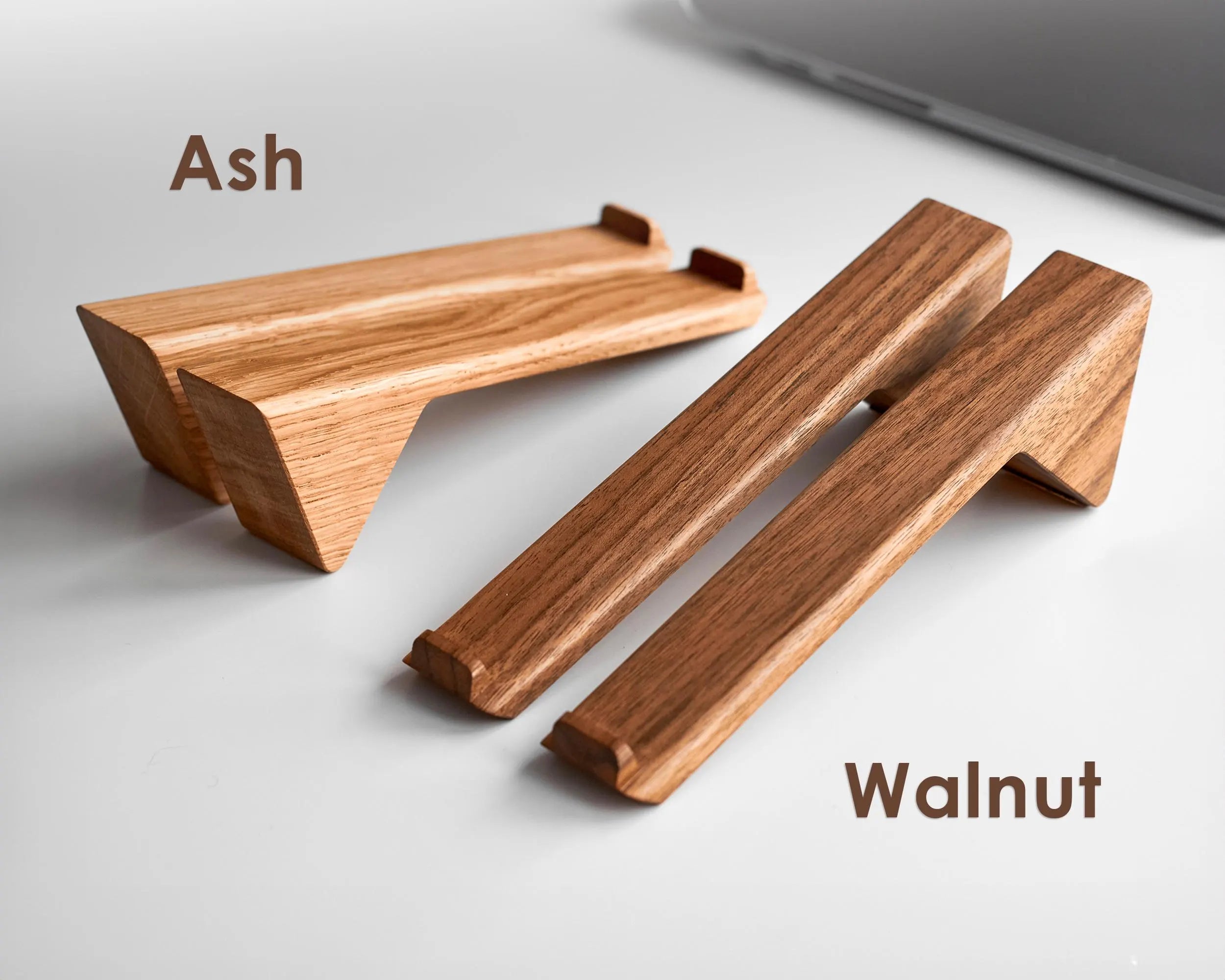 Wooden Laptop Riser for Desk, Wood Laptop Stand, Macbook Stand, Laptop Holder Desk, Macbook Riser