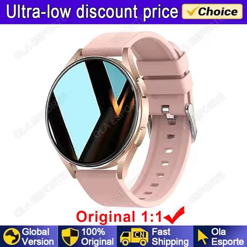 2024 New Smart Watch 6 Pro Full Touch Blood Pressure Blood Oxygen Bluetooth Call Waterproof Smartwatch Men Women for Android IOS