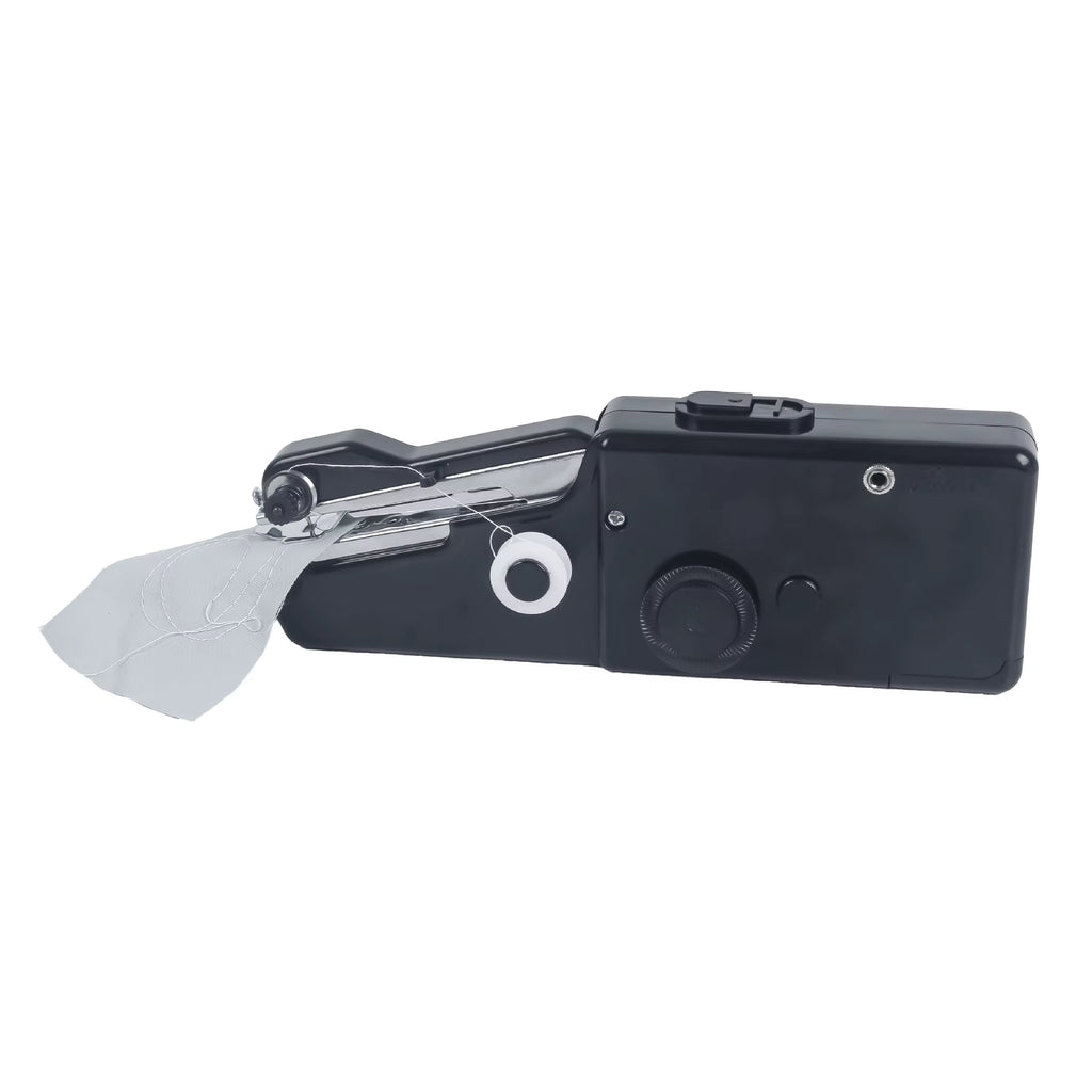 Portable Mini Electric Sewing Machine Handheld Sewing Machine with Bobbin for Needlework Handwork Home Travel Sewing Accessories