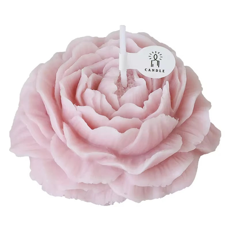 Peony Fragrant Teacher'S Day Gift Candle Fragrance Shape Small Candle
