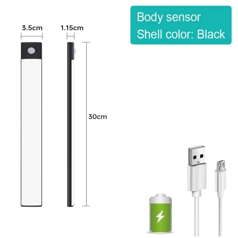 Night Light Led Light under Cabinet Light Motion Sensor Night Light Closet Light Cabinet Kitchen Lighting Night Light