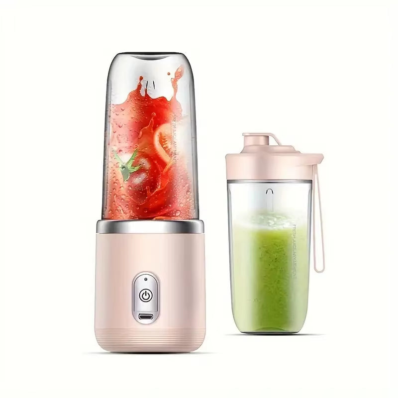 Portable Blender Bottle Multifunction Juice Blender Fresh Juice Smoothie Blender Ice Crushcup Food Processor Juicing Tool