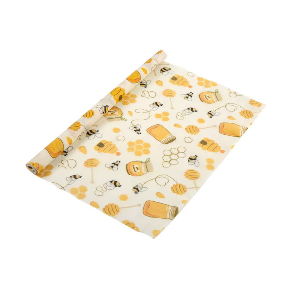 New Beeswax Wrap Eco Friendly Kitchen Wrap Replacement Organic Natural Bees Wax Reusable Mixed Pattern Beeswax Food Wraps